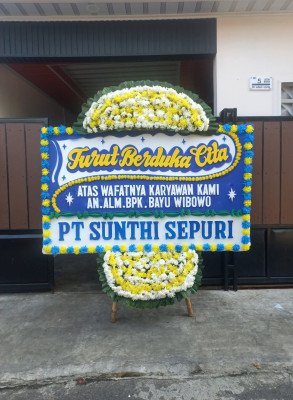 Papan Bunga Duka di Kei Besar Utara Barat